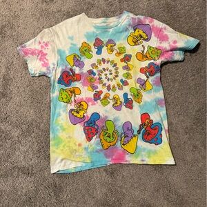 Liquid Blue "Mushroom Haven" tie-dye t-shirt Grateful Dead vintage shirt  medium